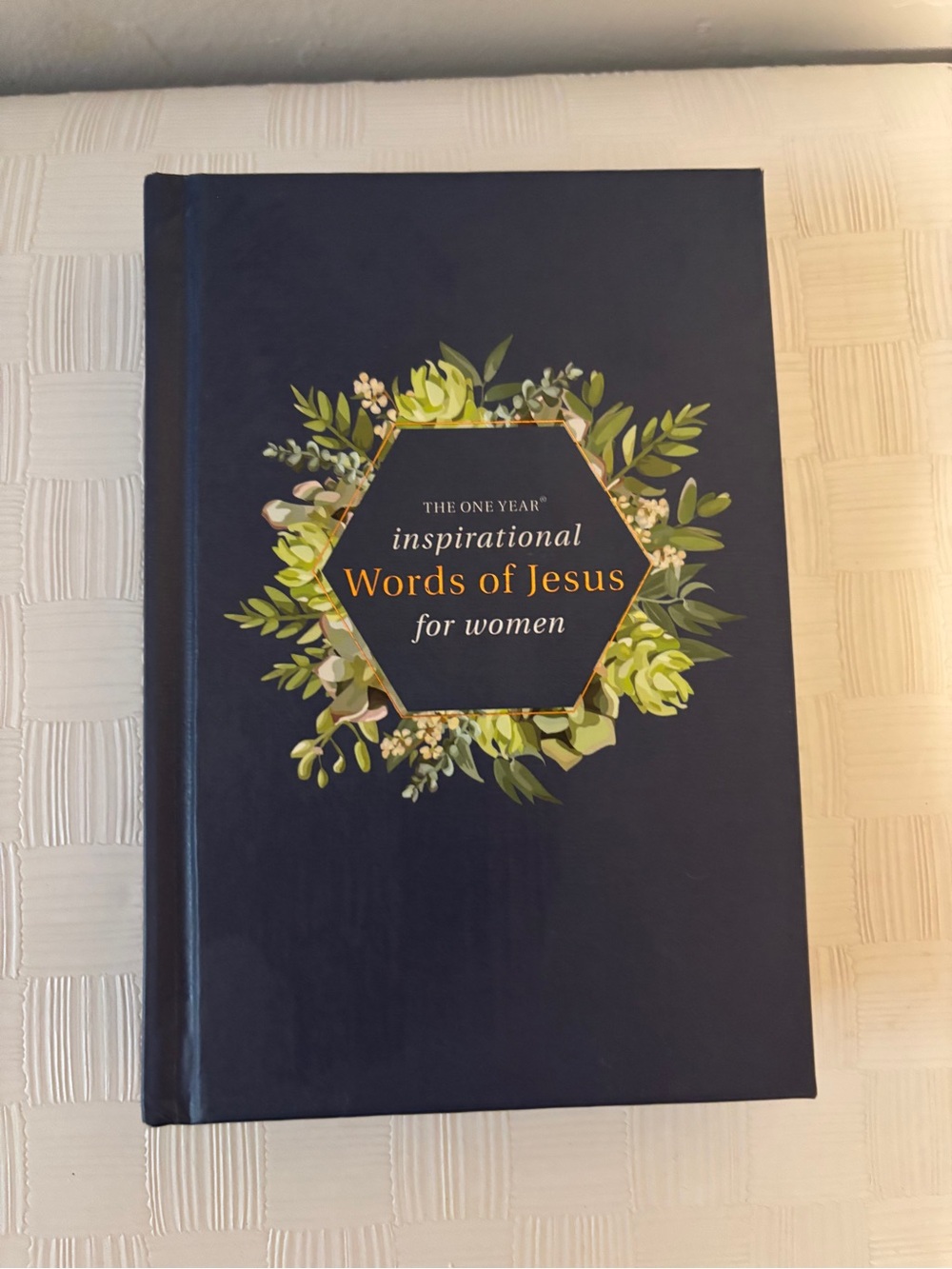 Inspirational Words of Jesus for Women - Navy Hardcover Devotional